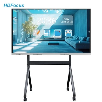 Afișaj interactiv ultra subțire de 75 inch